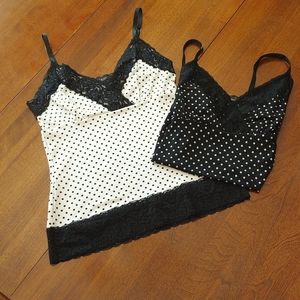 2 White House Black Market Camisoles Size